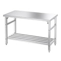 48×24 Inches Stainless Steel Foldable Work Table