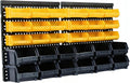 30‑Bin Wall‑Mounted Plastic Parts Storage Rack