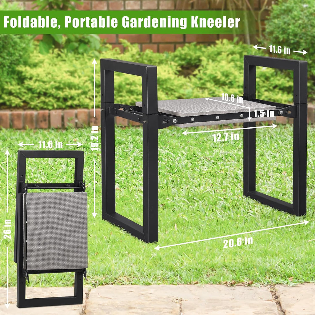 12.7" Wide Folding Garden Kneeler Seat